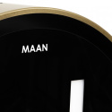 Okap wyspowy Malwa 39 cm złoty połysk + szkło Maan